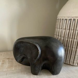 Natural Stone Carved “lucky” Elephant